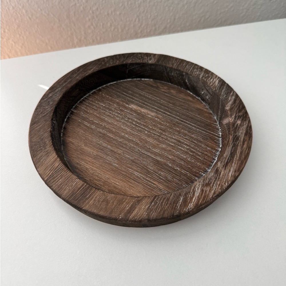 New Rustic Brown Wooden Small Tray